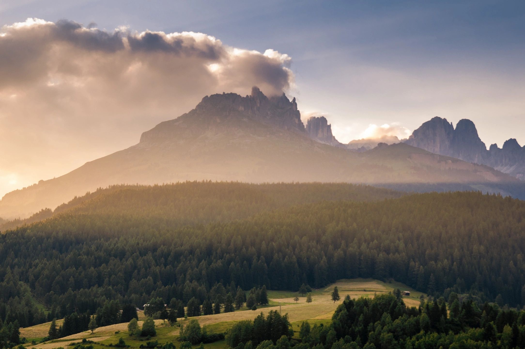 mountain skyline