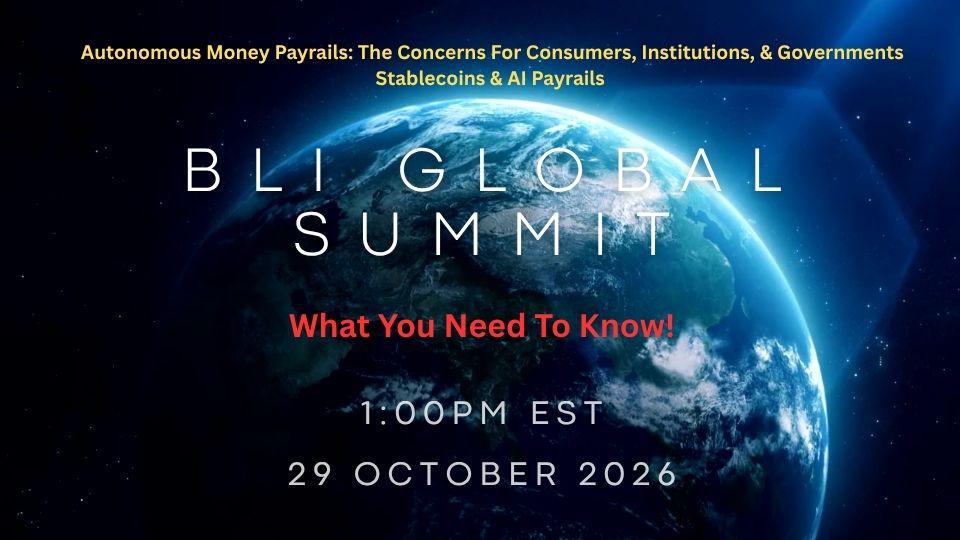 BLI Global Summit, 29 October 2026