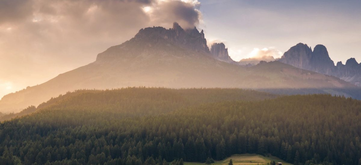 mountain skyline